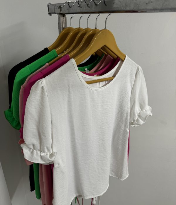 COD 22 BLUSA MANGA PRINCESA CON CINTITO CEY
