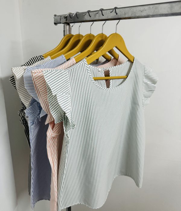 COD29 BLUSA POPLIN RAYADO