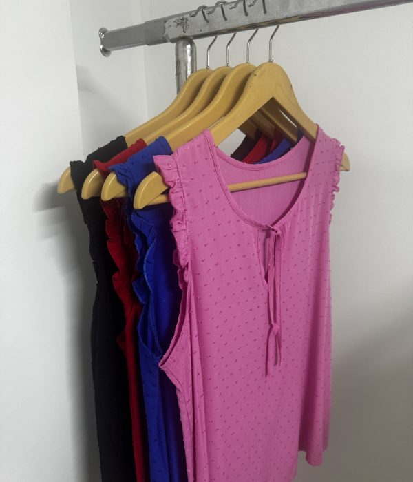 COD 101 MUSCULOSA BLUSA PLUMETI TIRA