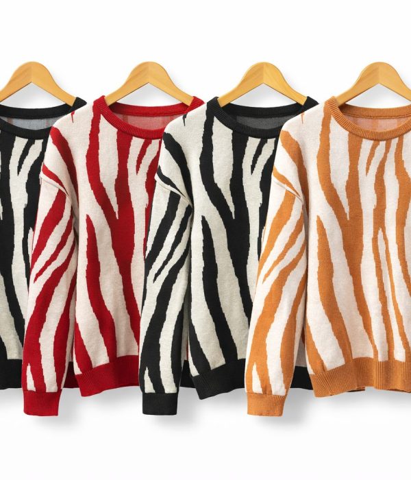 COD 120 SWEATER ANIMAL PRINT BREMER