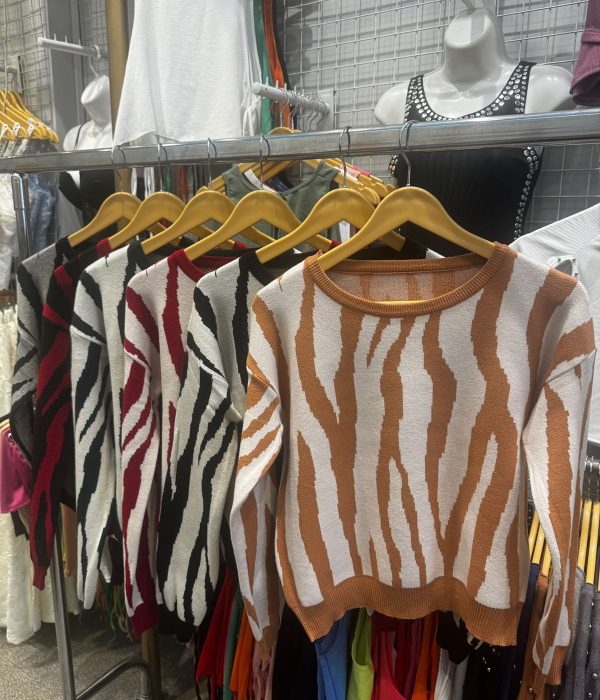 COD 120 SWEATER ANIMAL PRINT BREMER