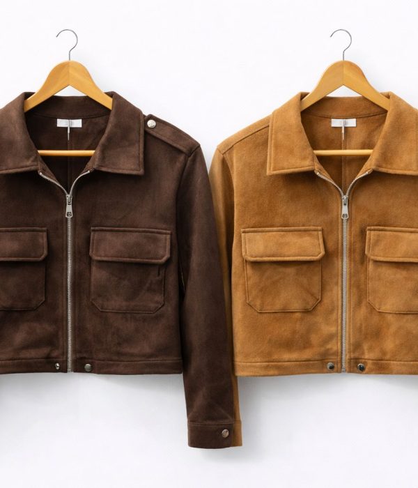 COD 138 TAPADO CAMPERA IMPORTADA CON CIERRE Y BOTON