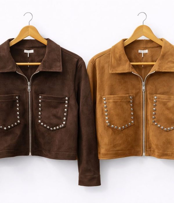 COD 139 TAPADO CAMPERA CON TACHAS IMPORTADO