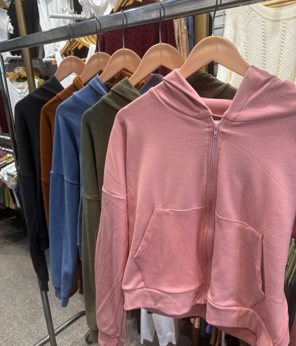 COD 133 CAMPERA PLUSH TERMOPOLAR CON CIERRE