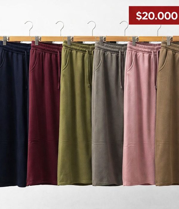 COD 146 PANTALON WAFLE CON CORDERITO