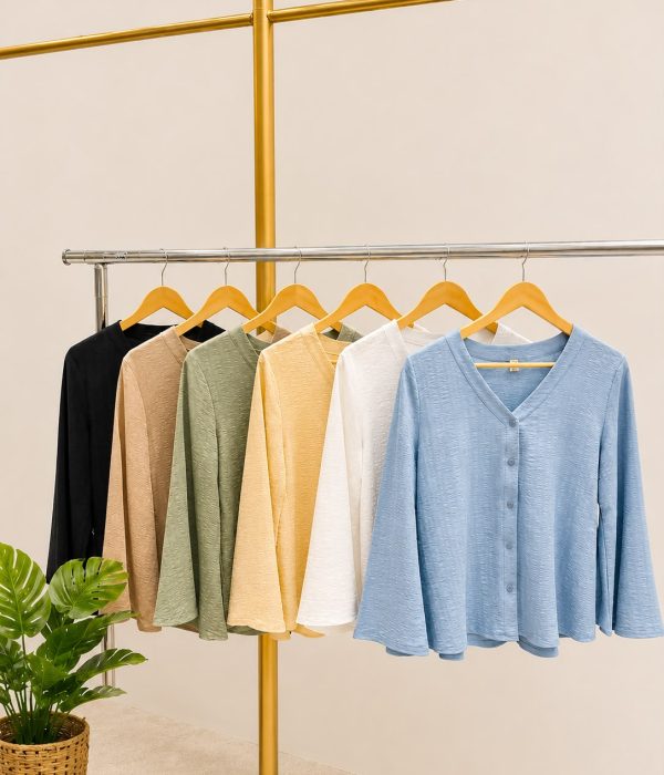 COD 176 BLUSA MANGA LARGA EMILIA