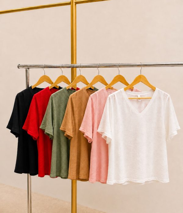 COD 187 BLUSA ESCOTE V AMPLIO CEY