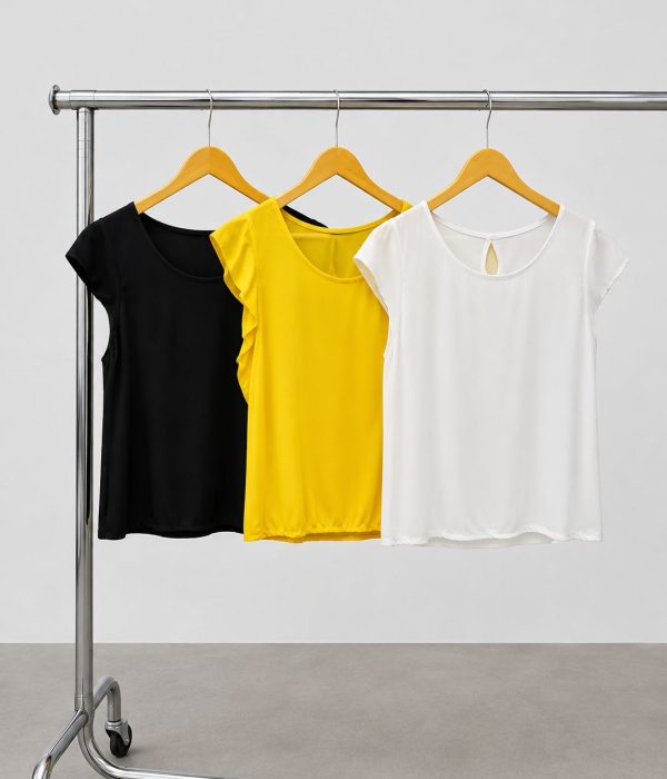 COD 202 MUSCULOSA MARIPOSA POPLIN