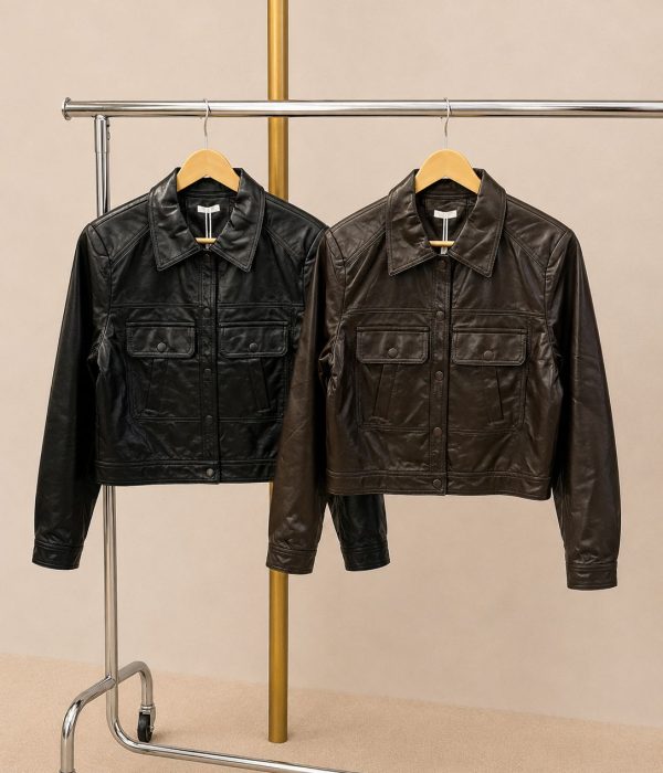 COD 210 CAMPERA CUERO IMPORTADA