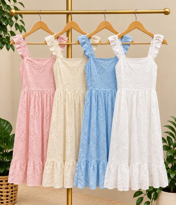 COD 239 VESTIDO BRODERIE IMPORTADO