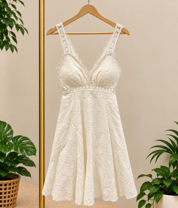 COD 240 VESTIDO BRODERIE IMPORTADO